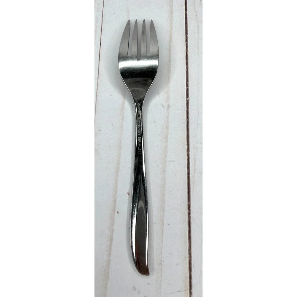 Oneida Community Stainless Twin Star Patter 1 Salad Fork